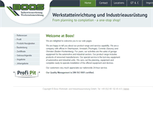 Tablet Screenshot of boos.de